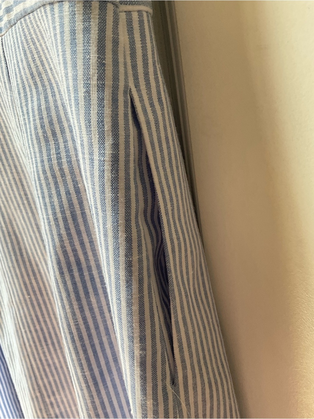 Talbots Linen Blend Fit N Flare Dress - Picture 5 of 9